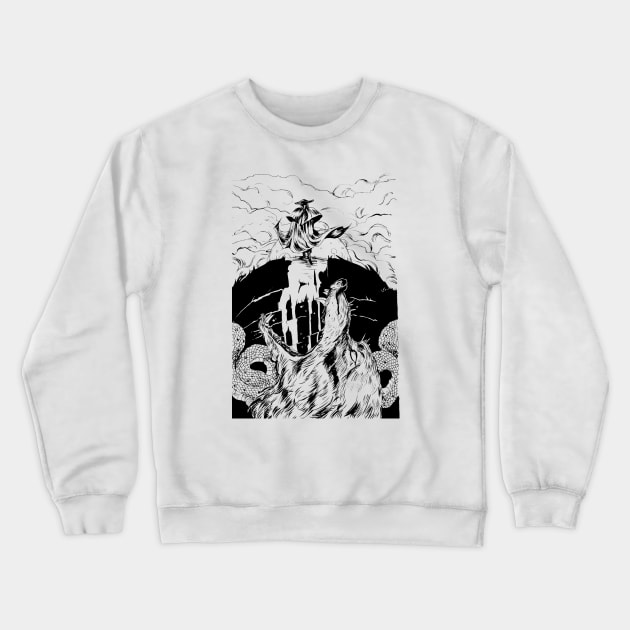 Omen Crewneck Sweatshirt by lacont